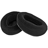 Brainwavz Angled Memory Foam Earpad - Suitable For Large Over The Ear Headphones (Black Velour)