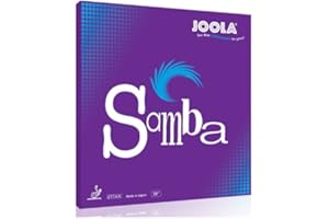 JOOLA Samba – rubber black 1.8 mm – 0, size: 1.8