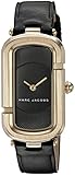 Marc Jacobs Damen The Jacobs Schwarz Leder Analog Quarz Casual Armbanduhr – mj1484