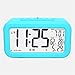 Produktbild lilamins Wecker beleuchtet Creative Radiowecker Endschalldämpfer Mute Kleine Schüler Sonnenuntergang Kinder Wecker Wecker Digital mit Licht-Nacht, 13.8 * 8.2 * 5 cm