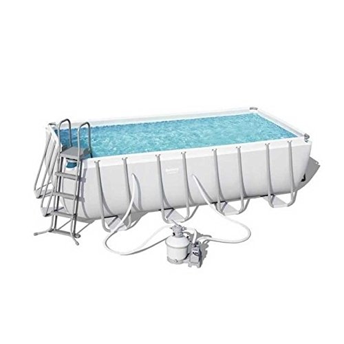 Piscina Desmontable Tubular Bestway Power Steel 488x244x122 cm