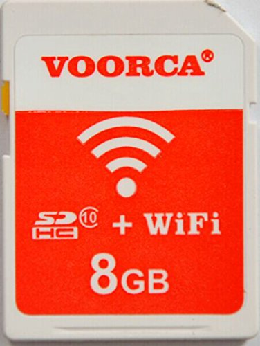 voorca 8 GB Wireless WiFi Class 10 WiFi SD-Speicherkarte für alle Produkte mit SDHC Card