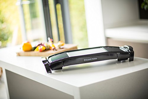 Russell Hobbs 22940-56 MaxiCook Teppan-Yaki Tischgrill, 55 x 27 cm große antihaftbeschichtete Grillplatte, 2200 W, schwarz - 5
