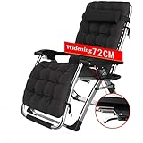 ★ Hochwertige Schwerelosigkeitsstühle - Aus zweilagigem, verstärktem Teslin-Netzgewebe + Herstellung aus ausgewähltem Stahl. ， Mit Kissen. ， Abnehmbares Kissen Maße (gefaltet): 68 × 98 × 15 cm (Breite × Höhe × Dicke)