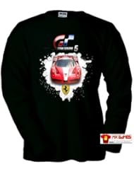 Camiseta Gran Turismo 5 Ferrari Art (Talla: Talla M Unisex Ancho/Largo [53cm/72cm] Aprox])