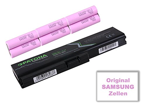 PATONA Premium Laptop Akku für Toshiba Toshiba | Satellite L700 | L730 | L75018R | L750-18R | L7501DJ | L750-1DJ | L75514P | L755-14P | L755D | L770 – [ Li-ion; 5200mAh;schwarz] - 6