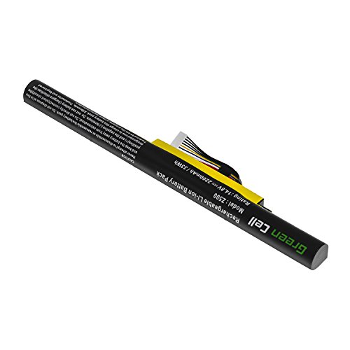 Green Cell® L12M4F02 L12S4K01 Laptop Akku für Lenovo IdeaPad P500 Z500 Z500A Z505 Z510 Z400 (4 Zellen 2200mAh 14.4V) - 5