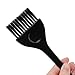 Segbeauty® 7pcs Black Tint Brush Set Hair Dye Brush, Sturdy Section Hair Tinting Brush, Professional Salon Hair Styling Balayage Tools Color Highlighter Brush