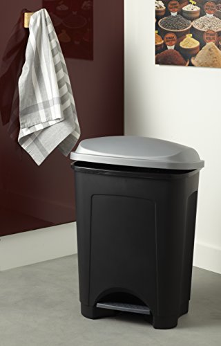 Sundis Cubo de basura Tango 50L Negro