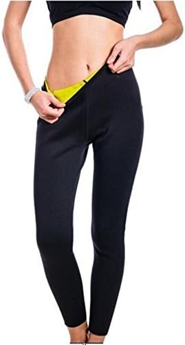 Fashion Women Hot Sweat Sauna Body Shapers Neoprene Body Shaper Weight Lose Fat Burne Slimming Waist Slim Pants (L)