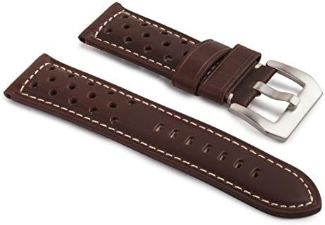 WatchAssassin Genuine Leather Rally Strap Brown 26mm