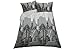 Manhattan Skyline Bedding Set - Kingsize.