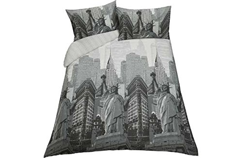 Manhattan Skyline Bedding Set - Kingsize.