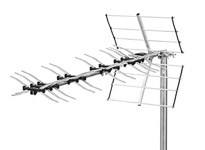 Triax Unix 52 antenne TV Extérieur 25 DB - Antennes TV (Extérieur, Aluminium, Aluminium, 470-790 MHz, 14,5 dBi, 25 DB)