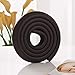 M2cbridge U Shape Extra Thick Furniture Table Edge Protectors Foam Baby Safety Bumper Guard 6.5 Ft (Brown)