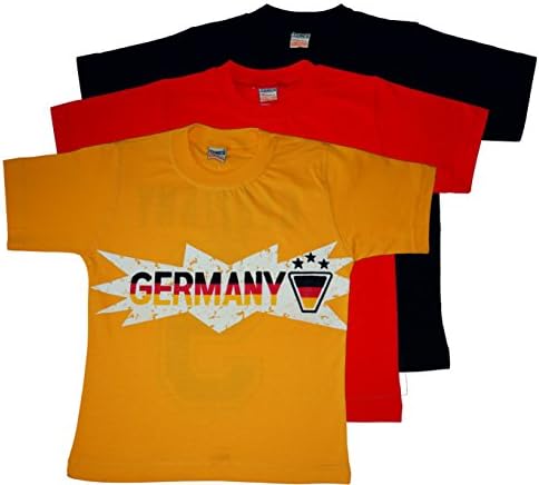 KMR Boys' Not Applicable T-Shirt multi-coloured yellow -  multi-coloured - 6 Years