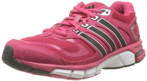 adidas Performance Womens Response Cushion 22-7 Running Shoes G97987 Vivid Berry/Black I/Running White FTW 5 UK, 38 EU