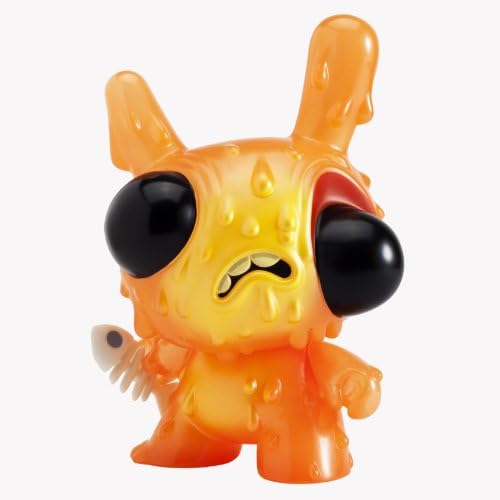 KidrobotMeltdown Orange Dunny