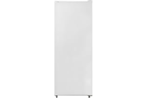 HYE Upright Freezer – 156L Freestanding Freezer, Energy-Efficient 187 kWh/Year, Quiet 41 dB Operation, Consistent -18°C Cooling, Ideal for Home, Office, Shared Spaces - White - RF01SDFR156W23