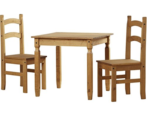 Rustic Style 3 Piece Pine Dining Set B Buy Online In Cambodia At Desertcart