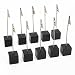 Produktbild NUOLUX 10pcs MemoHalter Clip mit Alligator-Haken-Standplatz für Bilder-Karten-Papier Hinweis Clip (Schwarz)
