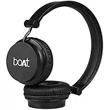boAt Rockerz 400 Bluetooth Headphone with Super Extra Bass, Up to 8H Playtime, Dual Connectivity Modes, Foldable Earcups and Lightweight Design (Carbon Black)