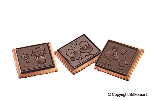 Silikomart 192275 Schokokeks-Backform Cookie Country inklusive Rezeptheft - 2