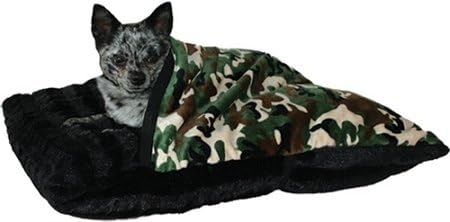 Pet Flys Army Camouflage Pet Pockets Bedding for Pets That Burrow