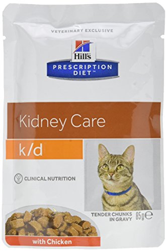 Hills Pet Nutrition S.L. PD Feline K/D 12 Bolsitas/85G 1187M Hills 1000 g