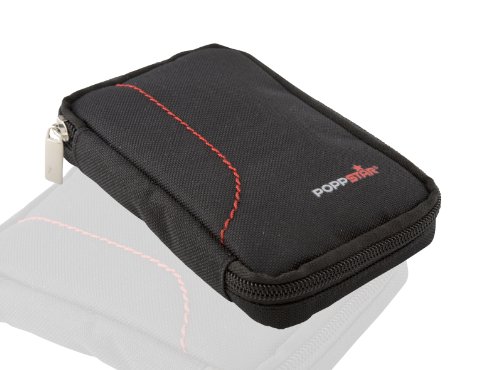 Poppstar Tasche für externe 6,4 cm (2,5 Zoll) Festplatten, schwarz