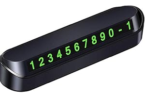 FROINY Temporary Car Parking Card Phone Number Card Plate Telephone Number Car Park Stop in Car-styling Automobile Accessories