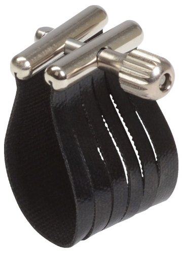 Rovner SS3R Star Series Ligature for Hard Rubber Baritone Sax, Gold Fittings