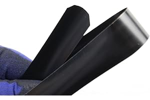 AWITALIA-Flessometro ACCIAIO NERO CM.250 X zanzariere per la parte superiore delle zanzariere a carrarmato tipo Plissè, Flex, Bora, Metra, Cobra, Jolly, Perfetta. flessometro schiacciato misura 25 mm.