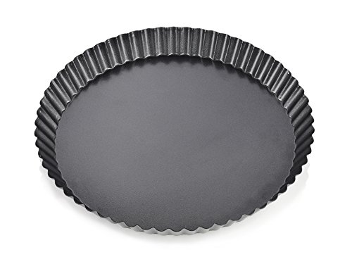 Bluespoon Quicheform aus Aluminium mit Antihaftbeschichtung | Durchmesser ca. 28 cm | Ideal geeignet für eine leckere Quiche oder einen Obstkuchen - 2