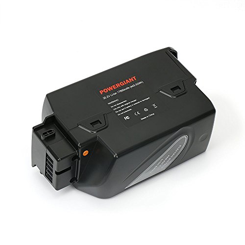 POWERGIANT Ersatz-Akku Für E-Bike Panasonic 26V (Kettler Flyer Kalkhoff KTM Rixe), 25.2 V 17600 mAh LI-ION Ebike Batterie. 12 Monate Garantie -