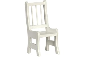 MELODY JANE DOLLS HOUSES Melody Jane Blanco Casa de Muñecas Madera Silla Comedor Muebles Cocina Miniatura 1:12 Escala