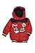 Disney - Winnie The Pooh Quilted Down Jacket With Patch And Removable Hood - Red - 12 Months
