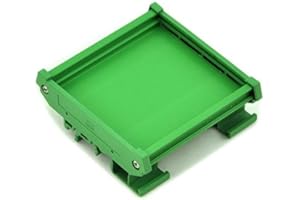 Electronics-Salon DIN Rail Mount Carrier, for 80mm x 72mm PCB, Housing, Bracket.