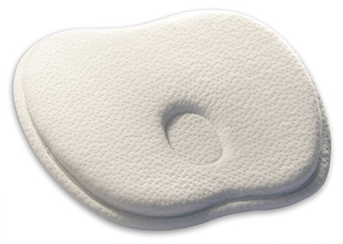 Baby-Kissen für eine natürlich schöne Kopfform – Luxura Active memory foam Baby-Kopfkissen aus hochwertigem Bambusstoff zur Vorbeugung eines Plattkopf / Verformung des Hinterkopfes - 3