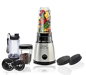 LEE STAR NUTRI-MIX LE-809 PLUS Mixer Grinder, 400W, 2 Jars (Black)