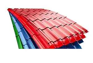 GENERIC K.S. KANI STEELS Color Coated Roofing House Sheet/Multicolor(Rate per sqrft)