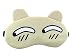 Jenna™ Line_Cream Cartoon Face Sleeping Eye Mask RS.250.00