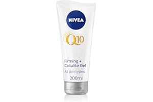 NIVEA Q10 Firming + Good-bye Cellulite Gel Cream, 200ml, Anti Cellulite Cream with Lotus Extract and Co-Enzyme Q10, Noticeable Results in 3 Weeks