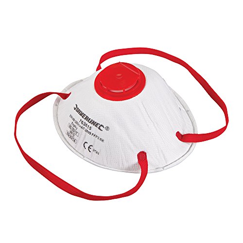 Price comparison product image Silverline 763615 Moulded Valved Face Mask FFP3 NR FFP3 NR Single