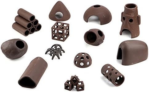 Fish tank Landscaping Pottery Hide the hole Fish shelter house Spawning hole Sea jelly cans Shrimp house Shrimp nest Breeding cans,ZS163