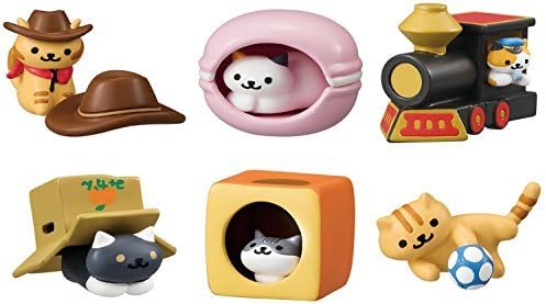 Gashapon Neko Atsume: Kitty Collector: Tsukue no Ue de Neko Atsume 3 Set by Nekoatsume
