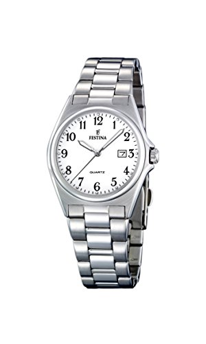 Festina Damen-Armbanduhr XS Klassik Analog Quarz Edelstahl F16375/1 Festina Damen-Armbanduhr XS Klassik Analog Quarz Edelstahl F16375/1