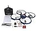 Produktbild Fulltime® UDI U818-1 2.4GHz 4 CH 6 Axis Gyro Kopflose RC Quadcopter Drone mit FULL HD 720p Kamera, Ersatz Propeller, 2 Lipo Batterien, Leichtgewicht, Dunkelblau