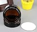Leegoal(TM) 20 Gram Amber Empty Refillable Frosted Glass Cosmetic Cream Jar Pot Bottle Container,10pcs
