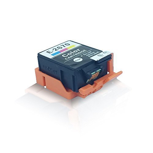 Kompatible Tintenpatrone Farbig für Epson Workforce WF 100 W Workforce WF100 W T267 T 267 C13T26704010 Farbig Color - Eco Office Serie